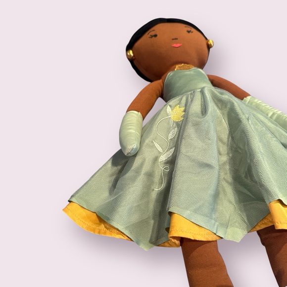 NWT Disney Pillowfort Tiana Princess And The Frog Throw Pillow Doll Toy 20" - Picture 3 of 10